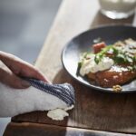 دستمال نظافت آبی ایکیا مدل HILDEGUN