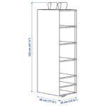 ارگانایزر کمد ایکیا مدل SKUBB