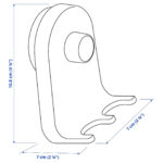 آویز حوله ایکیا مدل Obonas