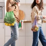 کیسه توری 2 رنگ ایکیا مدل Tabberas