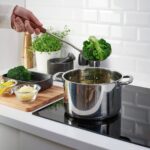 کفگیر دسته چوبی ایکیا مدل SlitStark