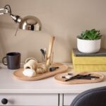 سینی سرو چوبی ایکیا مدل Smorling