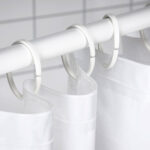 قلاب پرده حمام ایکیا مدل HASSJON