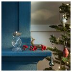 جا شمعی شیشه ای ایکیا مدل Vinterfint