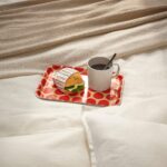 سینی خال خالی ایکیا مدل SNOKRABBA