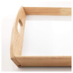 سینی چوبی صفحه سفید ایکیا مدل KLACK