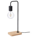 آباژور پایه چوبی ایکیا مدل TVARHAND