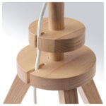 آباژور چوبی ایکیا مدل LAUTERS