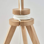 آباژور چوبی ایکیا مدل LAUTERS