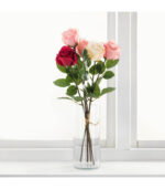 گل رز صورتی ایکیا مدل Smycka