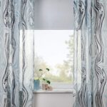 پرده طرحدار ایکیا مدل Klippnejlika