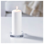 جا شمعی کریستال ایکیا مدل GLASIG