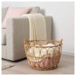 سبد چوبی بزرگ ایکیا مدل SNIDAD