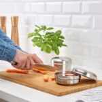 ظرف غذا 2 تکه استیل ایکیا مدل LATTUGGAD