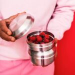 ظرف غذا 2 تکه استیل ایکیا مدل LATTUGGAD