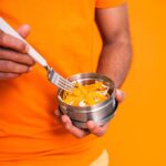 ظرف غذا 2 تکه استیل ایکیا مدل LATTUGGAD