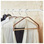 چوب لباسی بامبو تیره ایکیا مدل HOSVANS