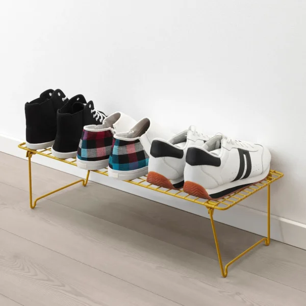 جا کفشی فلزی زرد ایکیا مدل GREJIG