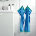 حوله راه راه آبی ایکیا مدل SLANHOSTMAL