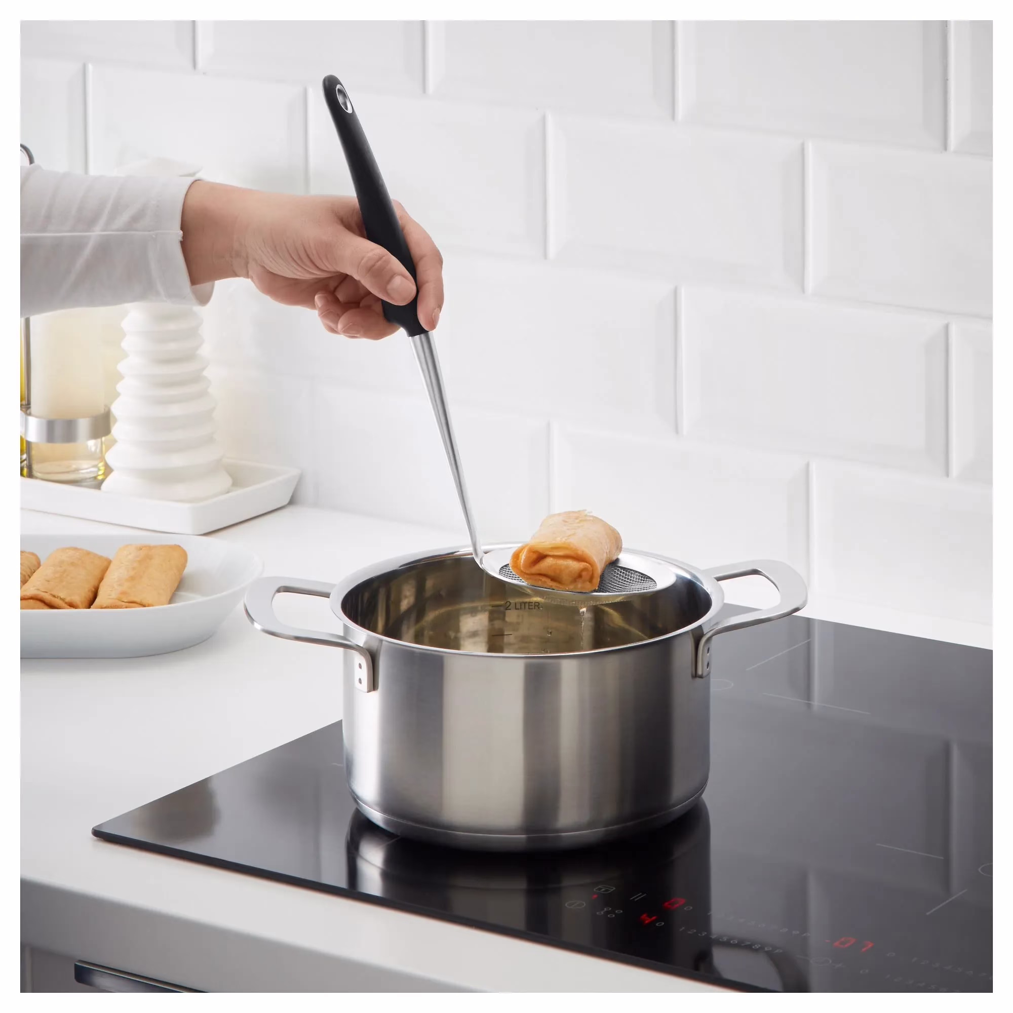 کفگیر روغن گیر ایکیا مدل IKEA 365+ HJALTE کفگیر روغن گیر ایکیا مدل IKEA 365+ HJALTE