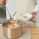 ملاقه دسته چوبی ایکیا مدل SLITSTARK