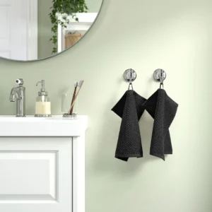 حوله مشکی سایز 30*30 ایکیا مدل GULVIAL