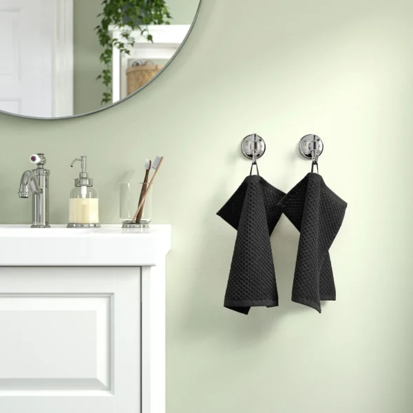 حوله مشکی سایز 30*30 ایکیا مدل GULVIAL