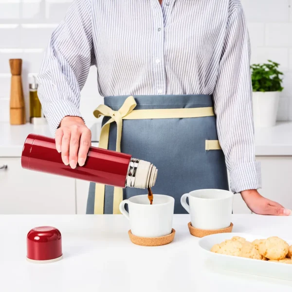 فلاسک قرمز ایکیا مدل HALSA