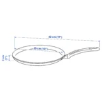 تابه 25 سانت ایکیا مدل HEMLAGAD