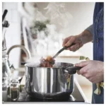 قابلمه استیل 5 لیتری ایکیا مدل MIDDAGSMAT