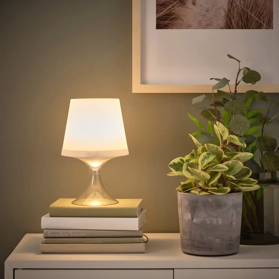 آباژور رومیزی قابل حمل ایکیا مدل LAMPAN