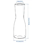 گلدان 30 سانت ایکیا مدل TIDVATTEN